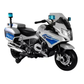    MOTO POLIZIA MOTORE POLIZIA BMW R1200 RT CON BATTERIA SU LICENZA BMW