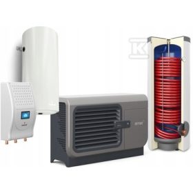    GALMET Airmax3 pompa di calore 12 kW + GBOX + puffer + serbatoio