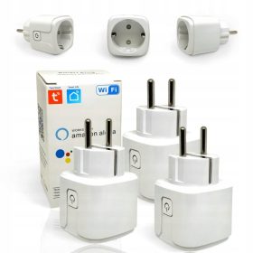   Set di 3 Prese Intelligenti 20A Compatibili con Alexa e Google Assistant