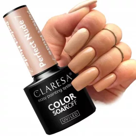    CLARESA PERFECT NUDE 7 SMALTO IBRIDO BEIGE CHIARO IBRIDO 5 ml