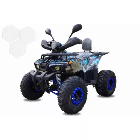    Quad ATV ELETTRICO HERCULES PREMIUM 1500W 48V Ruote 8' Dimensione 125cc XXL