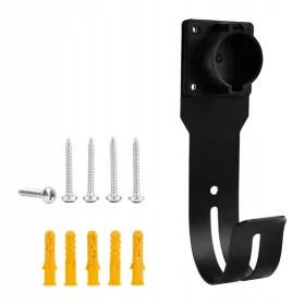    Supporto per connettore per cavo di ricarica EV in acciaio inossidabile PP facile con ganci