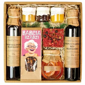    Un regalo per la NONNA PER NATALE Regalo Sciroppo di tè Miele Kraft naturale