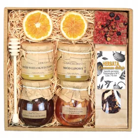    CESTINI REGALO PER SAN VALENTINO E FESTA DELLA DONNA SET CON TÈ E PETALI DI ROSA