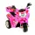  Motocicletta a batteria per bambini, baule LED MOTO-S-2-PINK