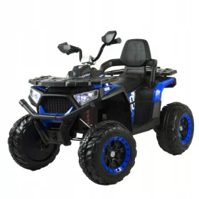    Quad con batteria 4x40 watt telecomando in pelle EVA QUAD-LX-2-BLUE
