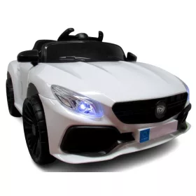  Auto cabrio Z6 bianca, alimentata a batteria