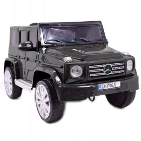    MERCEDES G500 ALIMENTATA A BATTERIA - RUOTE MORBIDE IN EVA, SEDILE MORBIDO FULL OPC