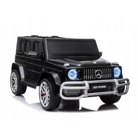    MERCEDES G63 AMG PER 2 BAMBINI, 24V, 4X4, RUOTE MORBIDE IN EVA, SEDILI MORBIDI