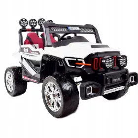    MEGA BUGGY SUPER CROSS 4X4, FUNZIONE DONDOLO, RUOTE MORBIDE, SEDILI MORBIDI