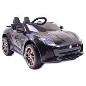    AUTO A BATTERIA JAGUAR F TYPE, RUOTE MORBIDE, SEDILE MORBIDO, SUPER ME