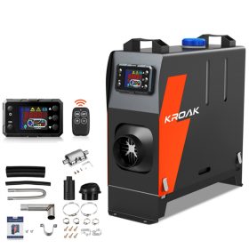    STUFA A GAS BENZINA SOFFIANTE OLIO RISCALDAMENTO WEBASTO 8KW 12/24V LCD