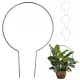  Supporti per piante in metallo 38 cm 3 pz.