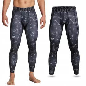   UNDER ARMOUR LEGGINGS SPORTIVI DA CORSA DA UOMO, TERMOATTIVI 1386938-001