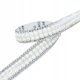  NASTRO CON ZIRCONI 12cm 9m decorativo per tende