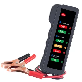    TESTER BATTERIA AUTO PROFESSIONALE 12V PRATICO MISURATORE BATTERIA AUTO DUREVOLE