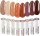  YOSHI HYBRID POLISH SET INTERA COLLEZIONE CIAO ITALIANI BROWN BEIGE 8 pz