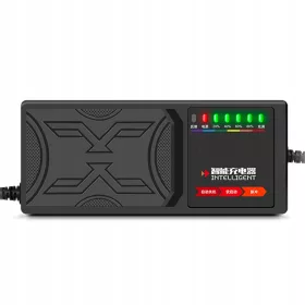    Caricabatterie per elettromobili con indicatore intelligente del livello della batteria