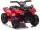  Quad con batteria JS320, rossa