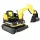  MEGA ESCAVATORE + BULLDOZER 2 IN 1 BATTERIA, TELECOMANDO, CINGOLI IN GOMMA/DLS-X7