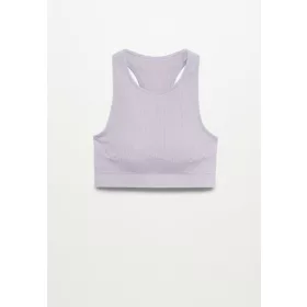    Reggiseno sportivo MANGO top viola rosa lavanda boxer ad asciugatura rapida