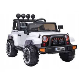    MEGA JEEP FULLTIME, 4X4 DRIVE, 1X12V, AVVIAMENTO LENTO/RUOTE MORBIDE, FUNZIONE BU
