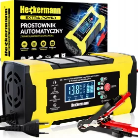   RADDRIZZATORE AUTO PER BATTERIA CON FUNZIONE RIPARAZIONE 12V 5A 24V 10A