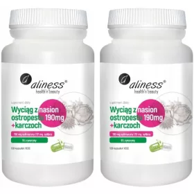   Integratore di Estratto di Cardo Mariano e Carciofo - 200 Capsule per la Salute del Fegato