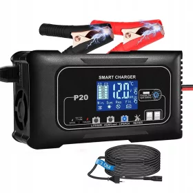    Caricabatterie per auto 12V 24V con raddrizzatore BATTERIA 20A