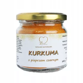   Curcuma Naturale con Pepe Nero in Vetro - Alta Qualità, Assorbimento Ottimizzato