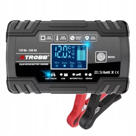    Raddrizzatore AUTO 12V 24VAUTOMATICO CON FUNZIONE RIPARA BATTERIA