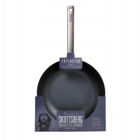   Patelnia Skottsberg in Acciaio al Carbonio da 28 cm, Resistente e Ideale per Tutte le Cucine