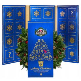    Basilur CALENDARIO DELL'AVVENTO NATALE VII calendario dell'avvento tè 24 gusti