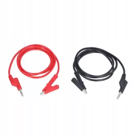    Cavo di prova in silicone da 4 mm con connettori a banana in ottone