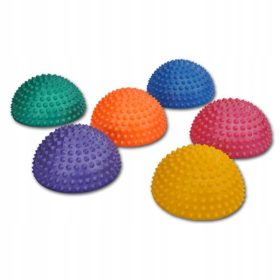    Emisfero da esercizio, riccio - palla con sporgenze. Halcamp