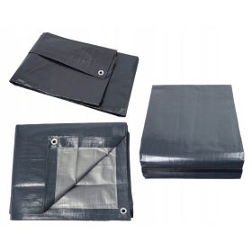   Plandeka Poliestrowa Wielosezonowa, Wodoodporna i Wzmocniona 4x6 m