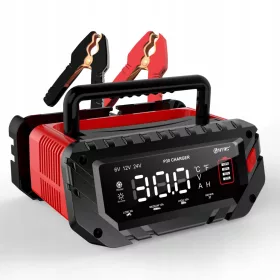    CARICA BATTERIA RADDRIZZATORE POLONIA 6V 12V 24V 30A LCD AUTO P30