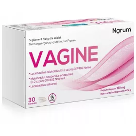 Narum Vagine 150 mg - Probiotico Femminile, 30 Capsule