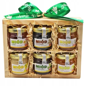    Un regalo per Natale / San Nicola / Un set di miele per mamma, papà, nonna, nonno