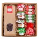  CESTINO REGALO Regalo di Natale con tè, miele e marmellata