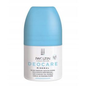   Iwostin Deocare Mineral - Deodorante Roll-On per Pelli Sensibili