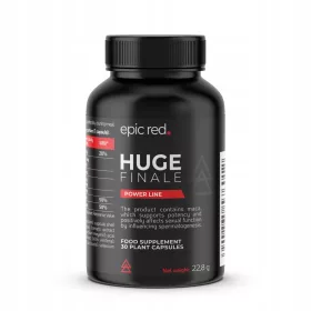   Huge Finale - Supplemento Alimentare per Uomini, 30 Capsule per 30 Giorni