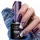  CLARESA GALAXY PURPLE SMALTO IBRIDO CON PARTICELLE GLITTER 5 ml