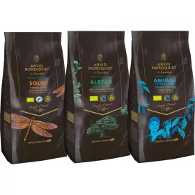    Caffè Arabica Arvid Nordquist Solid Mellanrost in grani 450 g