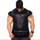  Canotta con stampe, T-shirt da uomo BULLKING