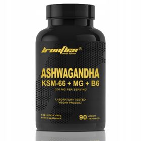   Ashwagandha KSM-66® con Magnesio e Vitamina B6 - Capsule Vegetali per il Benessere Psicofisico