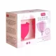  HYDREX Coppetta mestruale rosa taglia S+M, 2 pezzi