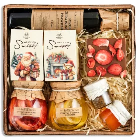  CESTINO regalo per le vacanze Tè di Natale