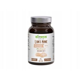   Capsule di Lion's Mane Biowen 400 mg, Integratore Naturale e Potenziato con BioPerine