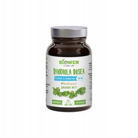   Biowen Rhodiola Rosea: Supporto Naturale per Memoria e Stress, 60 Capsule